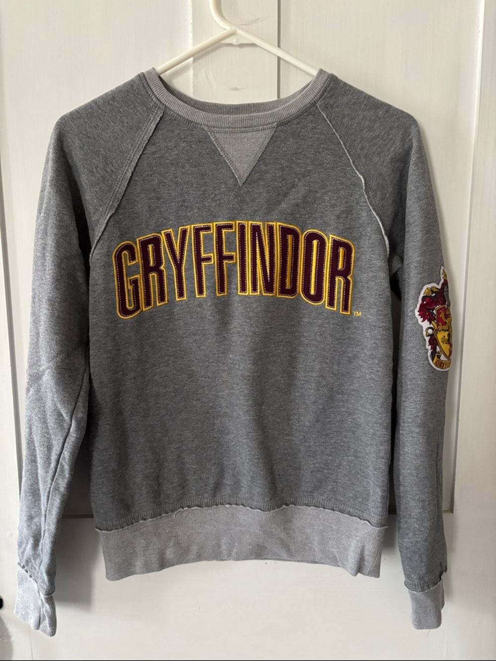 Harry Potter Gryffindor Grey Crewneck Sweatshirt